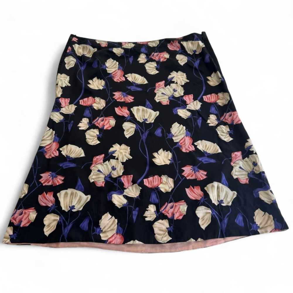Prada Resort 2008 Floral Silk Skirt - IT 46
(Altered)